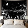 thumbnail image 2 of Tapiz de Pared Zussun 122x91 cm Noche Estrellada Montaña, 2 of 7