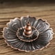 thumbnail image 4 of Porta inciensos Nelumbo, quemadores de incienso multifuncionales, porta inciensos de aleación, porta inciensos de alambre, platos de sándalo, adornos para incienso, porta inciensos de aleación, 4 of 8