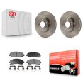 thumbnail image 1 of Transit Auto Front Disc Brake Rotors and Semi-Metallic Pads Kit for Car 2006-2014 Honda Ridgeline K8F-100425, 1 of 11