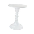 thumbnail image 2 of Soporte para tartas, centro de mesa redondo para postres, para recepción blanco 20x24cm, 2 of 9