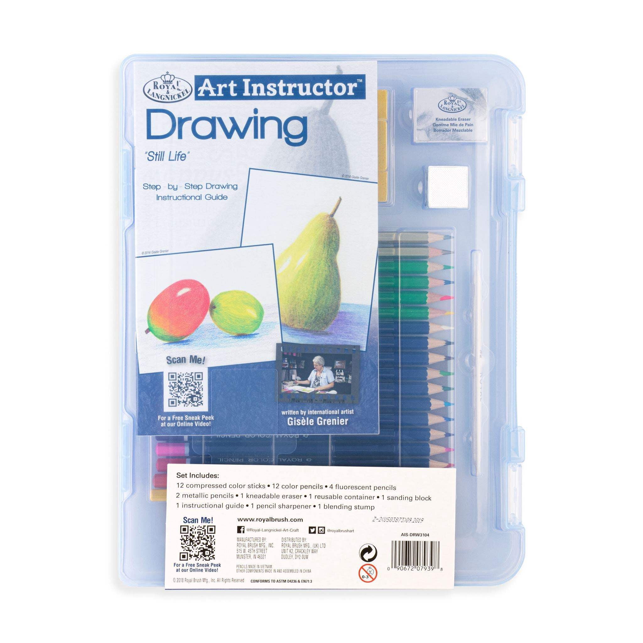 Royal & Langnickel Drawing Clearview Art Set - 36pc