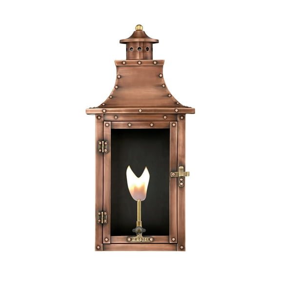 Primo Lanterns Rl-21Fg Royal 10" Wide Outdoor Wall-Mounted Lantern Natural Gas
