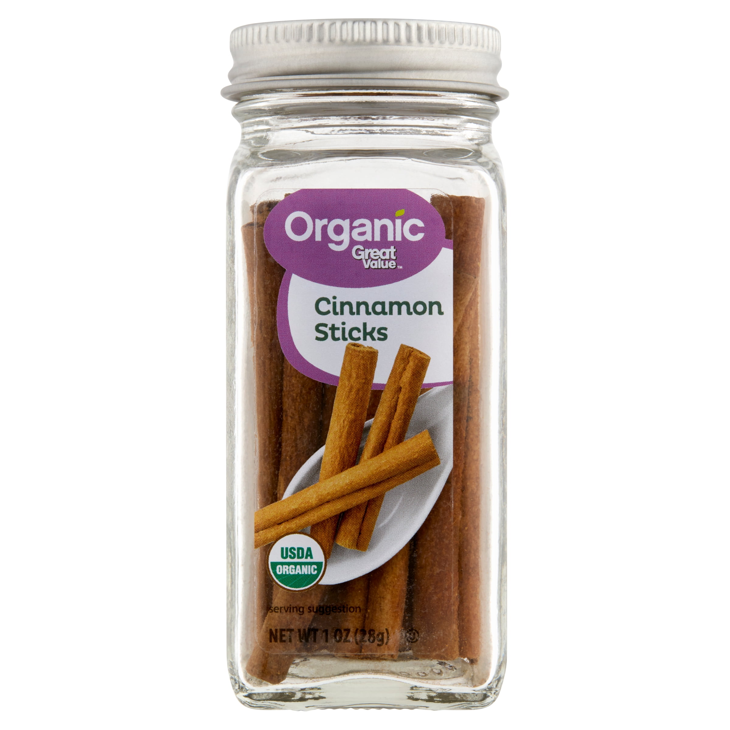 Great Value Organic Cinnamon Sticks, 1 oz