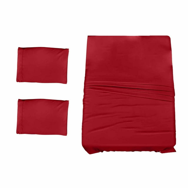Hearth & Gear Stylish And Soft 4 Piece Bedding Set For Cozy Bedroom Made From Durable Polyester Fiber 180 Thread Count Sheets Your Sheets Size Patterned Sheets Linen Fitted Sheet Sheets for Size Bed