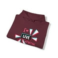 thumbnail image 4 of LIVE on TIKTOK Unisex Heavy Blend™ Hooded Sweatshirt, 4 of 4