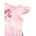 thumbnail image 6 of WIBACKER Toddler Birthday Princess Mermaid Dress Little Girls Cotton Christmas Party Dress Up Kids Tulle Dresses, 6 of 8