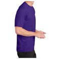 thumbnail image 3 of Yellow Rooster Men's PosiCharge RacerMesh Tee Purple M, 3 of 5