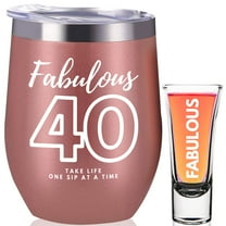 12oz Stainless Steel Tumbler   2oz Shot Glass 40th Birthday Gifts Women, 40th Birthday Gifts, 40th Birthday Decorations Women, 1982 Birthday Gifts For Women, Gifts For 40th Birthday Woman