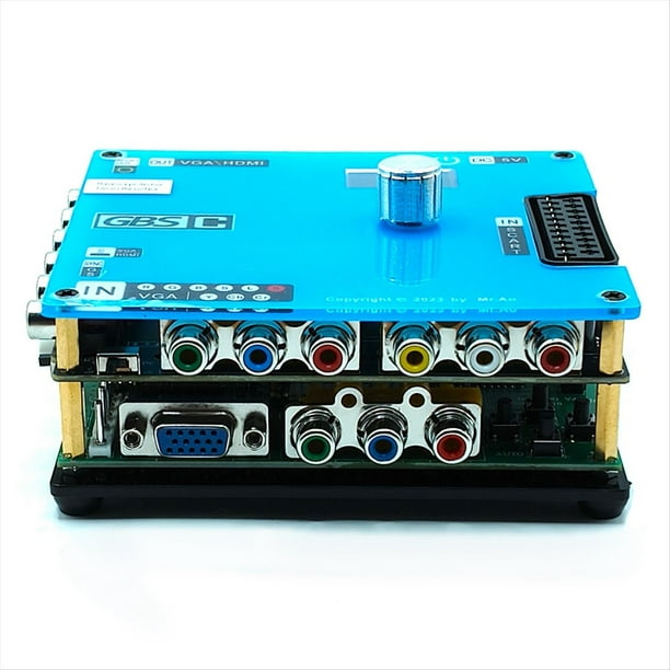 Convertidor Actualizado, Transcodificador de Video para Juegos de Control GBS, Señal RGBS VGA Scart YPbPr A VGA HD Upscalers