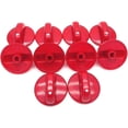 thumbnail image 5 of 2025 Latest Model 10pcs Kitchen Cooktop Round Shape Rotary Switch Knob Red Plastic Gas Range, 5 of 5