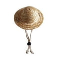 thumbnail image 7 of SPRING PARK Straw Sombrero Hat Sun Cap for Outdoor Pet Dog Cat Costume Accessory, 7 of 7