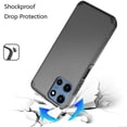 thumbnail image 2 of Shockproof Air Cushion Hybrid Case for Motorola Moto G 2025 - Charcoal Grey, 2 of 5