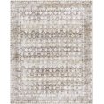 thumbnail image 3 of Mabyn Farmhouse Runner Rug - Light Brown, Dark Brown, Tan - 2'7" x 7'3" Runner, 3 of 7