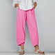thumbnail image 1 of Ichuanyi liquidación de pantalones casuales para mujeres sueltos de la cintura elástica sólida pantalones largos con bolsillo ICHUANYI WER2023081601924, 1 of 7