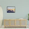 thumbnail image 2 of Stupell Indtries Tranquil Lake Dock Sunset Nautical Summer Sanctuary,30 x 24,Design by ​Mike Calascibetta, 2 of 5