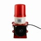thumbnail image 1 of Alarma De Luz Sonora, Protección IP54 Enchufe De EE. UU. UU. 110-220 V Alto Brillo Sonido De 130 Decibelios Alarma Industrial Montaje En Pared Para Centro Comercial Banco, 1 of 7