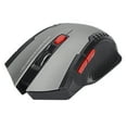 thumbnail image 1 of wirelessly Game Mouse, Ergonomic Computer Mouse for Gaming, Laptop Optical Mouse 2.4GHz 6 Keys DPI Adjustable Black White, 1 of 8