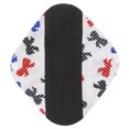 thumbnail image 3 of Menstrual Pad Reusable Washable Bamboo Charcoal Sanitary Pad Mama Cloth Pad, 3 of 10