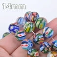 thumbnail image 7 of U8MO Round 6mm 8mm 10mm 12mm 14mm Mixed Millefiori Glass Loose Beads DIY Jewelry-B# 12mm 10pcs, 7 of 7