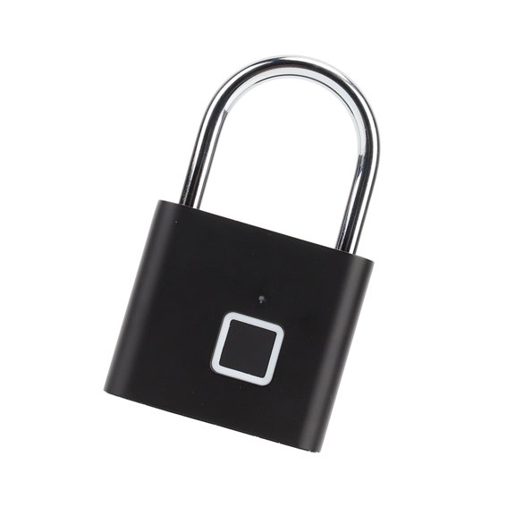 Cadenas à Empreinte Digitale Déverrouillage Rapide Imperméable pour Bagages Sacs à Dos
