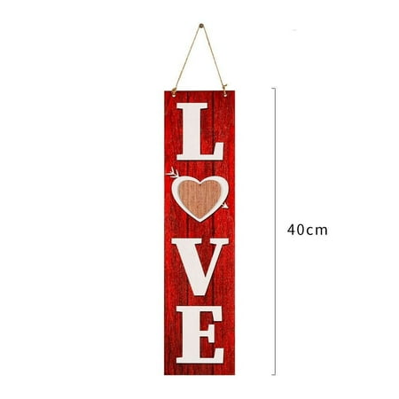 

Home Decoration DIY Valentines Day Party Gifts Valentine s Day Pendant Handmade Hanging Ornaments Heart Pattern STYLE 3