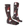 thumbnail image 3 of Balery Cute Christmas Gnomes Fun Novelty Socks Men'S Women'S Crew Socks Funny Crazy Novelty Socks Quirky And Cool Socks, 3 of 9