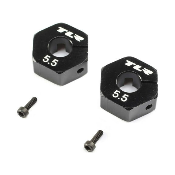 Team Losi Racing Wheel Hex 12mm x 5.5mm 2 TLR232114 Elec Car/Truck Replacement Parts