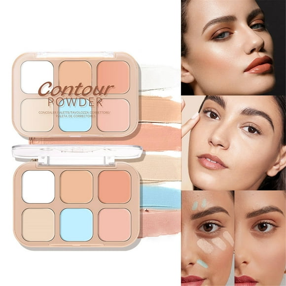 UHGEAX Concealer Skin Care Bb Cream Concealer 6 Colors Makeup Concealer Six Colors Moisturizing Natural Concealer 9.6G Concealer Cake Moisturize The Concealer Contouring Stick a Lotion Summer Sale
