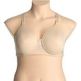 thumbnail image 3 of Vanity Fair Womens Beauty Back Full Figure Wirefree Bra, 44DD, Damask Neutral, 3 of 4