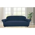 thumbnail image 1 of (75x110") Sofa Stretch Slipcover -Navy, 1 of 3