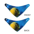 thumbnail image 3 of Easygdp Sports Tennis Ball Premium Dog Bandanas Triangle Scarf, Suitable for Small, Medium, and Large Dogs, Dog Pet Apparel.-Large, 3 of 5