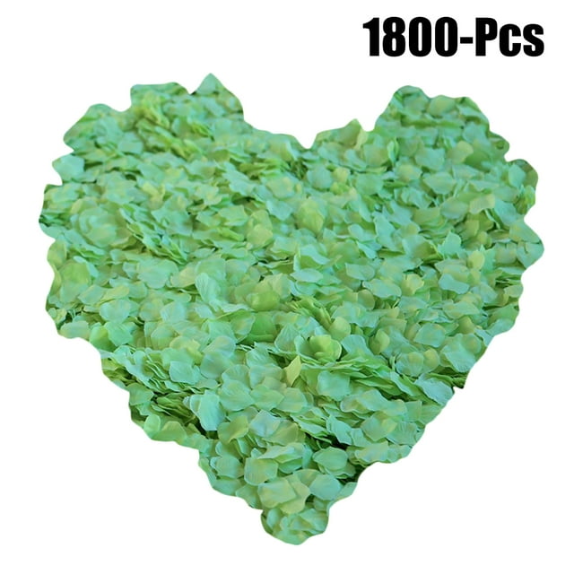 1800PCS Artificial Petals Decorative Rose Petals Flower Petals for Wedding