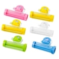thumbnail image 3 of MasteelfCA 6pcs Creative Suction Cup Toothpaste Extruder Multi Function Reelable Facial Toothpaste Manual Extruder (Random Color), 3 of 8