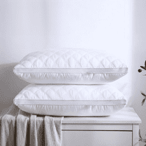 Djiypn Bedding Size Bed Pillow White Cool Hotel Quality Corner Propped Pillow For Back Flat Or Side Sleeping