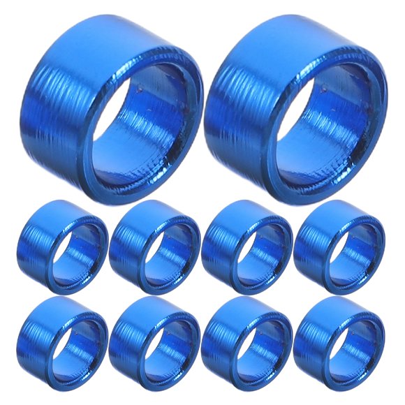 Dove Training Bands Blue 10Pcs Inner Diameter 0.31In Height 0.24In