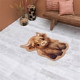 thumbnail image 4 of Get Comfortable With This High Low Cow Shaped Mat - A Delightful Addition To Any Space for Home and Use, 4 of 7