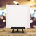 thumbnail image 4 of LITINKIMI 5Pcs Wood Panel for Painting Small Square Canvas for Designers 6X6in, 4 of 7