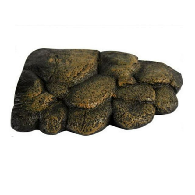 MERIGLARE Resin Turtle Basking Floating Island Basking Ramp - Turtle Stone Aquarium