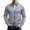 Gray-sweatshirt, variant on Men No Hood Zipper Sweatshirt Collared Full Zip Soft Home Comfy Casual Jacket Sweatshirt Fall Winter Outdoor Workout Zip up Fashion Outerwear with Side Pockets