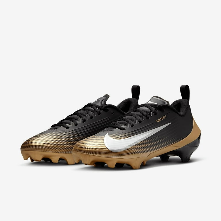 Nike Vapor Speed 3 Football Cleats FB3303-003, Black/Metallic Gold
