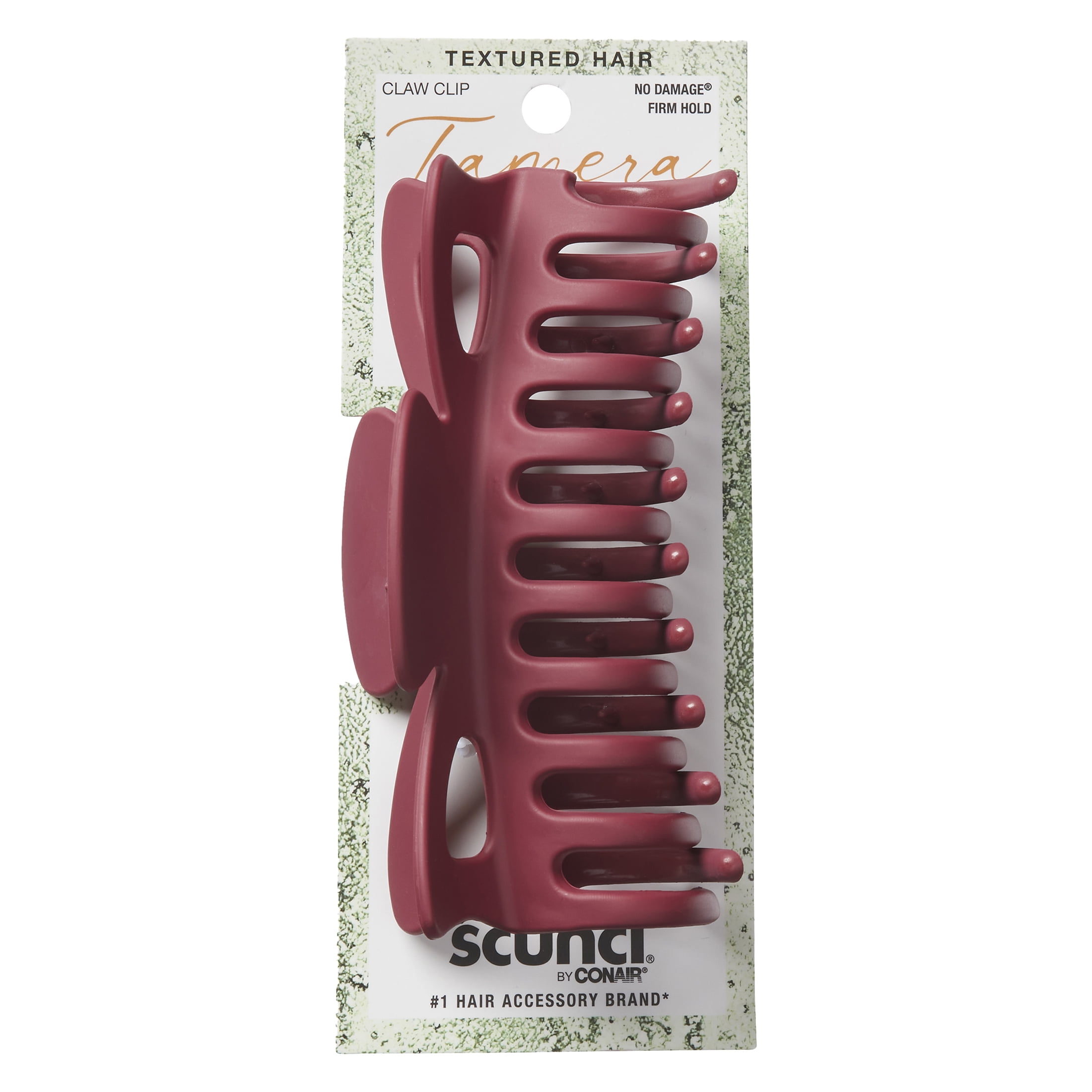 Scunci x Tamera Mowry Housley Jumbo Claw Clip, Pink, 1 Count