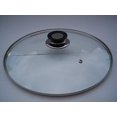 thumbnail image 2 of Tempered Glass Lid for Pot & Pans with Vent Hole, 34 cm, 2 of 3
