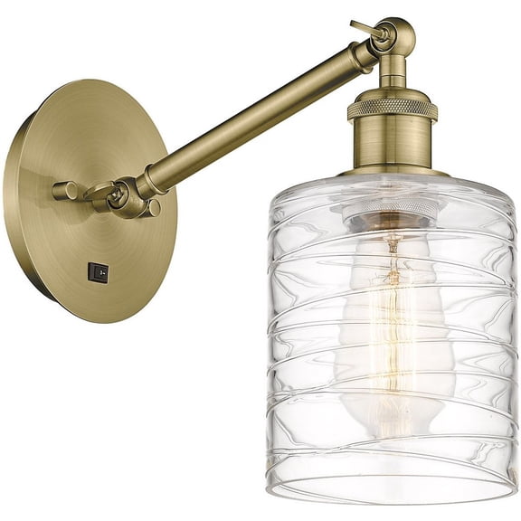Innovations Lighting - Caledonia - 1 Light Wall Sconce In Industrial Style-11.38