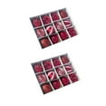 thumbnail image 1 of DPTALR 24PCS Christmas Tree 6cm Ball Bauble Hanging Home Party Ornament Decor, 1 of 2