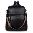 thumbnail image 1 of FADEON Mochila de cuero para mujer Diseñador Mochila de viaje Monederos PU Moda Bolso de hombro para mujer con borla, 1 of 5