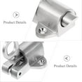 thumbnail image 3 of FRCOLOR  Door Stoppers for Wall Safety Automatic Spring Pin Practical Latch Bolt, 3 of 8