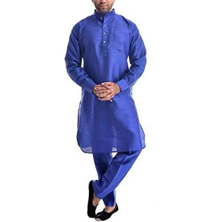 

Royal Kurta Mens Silk Blend Kurta Pyjama