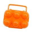thumbnail image 2 of Caja para guardar huevos, huevera, compartimentos múltiples, contenedor multifuncional para huevos. 6 cuadrícula, 2 of 9