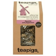 teapigs, Liquorice & Peppermint Tea, 50 Ct