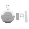 thumbnail image 1 of Kit de limpieza electrónica, multifuncional, para eliminar el polvo, portátil, para teclado, cepillo limpiador para pantalla, auriculares Bluetooth, color gris, 1 of 14